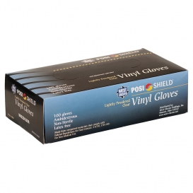 ERB Safety Vinyl Disposable Gloves, 100/Box