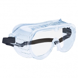 ERB 115S Perforated Small Safety Goggles - Clear Frame - Clear Lens