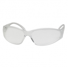 ERB by Delta Plus 15300 Boas Safety Glasses - Clear Frame - Clear Uncoated Lens