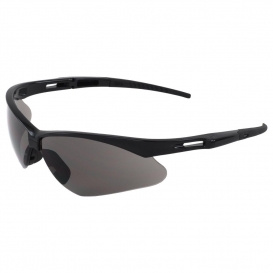 ERB 15327 Octane Safety Glasses - Black Frame - Gray Anti-Fog Lens