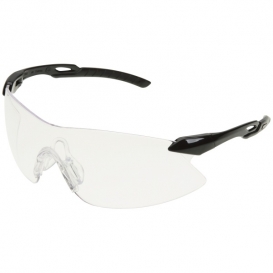 ERB Strikers Safety Glasses - Black Frame - Clear Lens