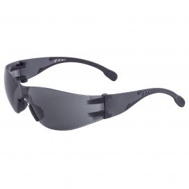 ERB by Delta Plus 16268 I-Fit Flex Safety Glasses - Black Frame - Black Lens