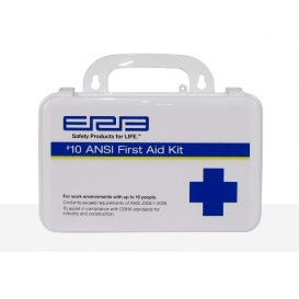 10 ANSI - 10 Person Plastic First Aid Kit