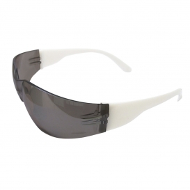 ERB by Delta Plus 17934 IProtect Safety Glasses - White Temples - Smoke Anti-Fog Lens
