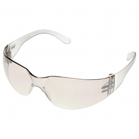 ERB by Delta Plus 17942 IProtect Safety Glasses - Clear Frame - Indoor/Outdoor Mirror Lens