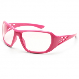 ERB Rose Safety Glasses - Pink Frame - Clear Lens