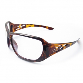 ERB Rose Safety Glasses - Tortoise Shell Frame - Clear Lens