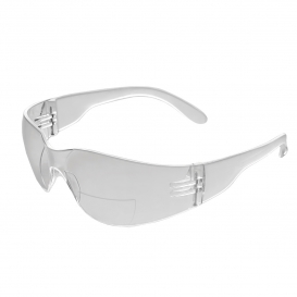 ERB IProtect Readers Safety Glasses - Clear Frame - Clear Bifocal Lens