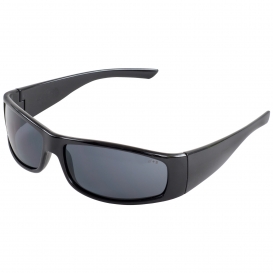 ERB by Delta Plus 18026 O.N.E. Boas Xtreme Safety Glasses - Black Frame - Gray Lens