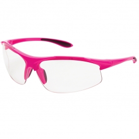 ERB Ella Safety Glasses - Pink Frame - Clear Lens