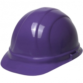 ERB 19128 Omega II Hard Hat - 6-Point Pinlock Suspension - Purple