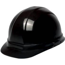 ERB by Delta Plus 19139 Omega II Hard Hat - 6-Point Pinlock Suspension - Black