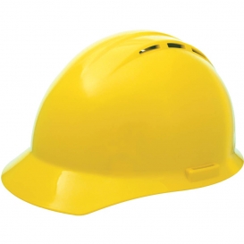 ERB by Delta Plus 19252 Americana Vented Hard Hat - 4-Point Pinlock Suspension - Yellow