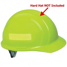 ERB by Delta Plus 19570 Prismatic Reflective Stickers Hard Hats - Sheet of 16 - Yellow/Lime