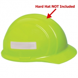 ERB by Delta Plus 19574 Prismatic Reflective Stickers Hard Hats - Sheet of 16 - Silver
