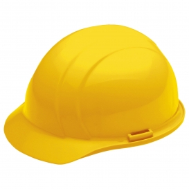 ERB by Delta Plus 19782 Americana Hard Hat - 4-Point Ratchet Suspension (Chin Strap Sold Separately) - Yellow