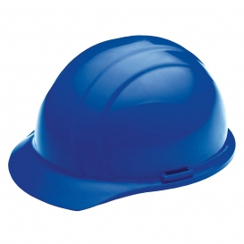 ERB by Delta Plus 19786 Americana Hard Hat - 4-Point Ratchet Suspension (Chin Strap Sold Separately) - Blue