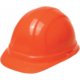 ERB 19955 Omega II Hard Hat - 6-Point Ratchet Suspension - Hi-Viz Orange
