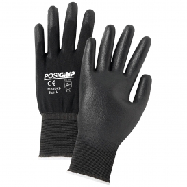 ERB Posigrip PU Palm Coated and Nylon - Black