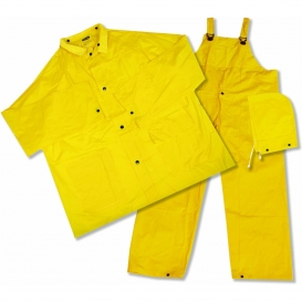 ERB 4025 PVC 3-Piece .25mm Rain Suit - Yellow