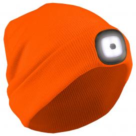 ERB by Delta Plus S109LED Knit Cap - Hi-Viz Orange
