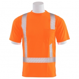 ERB by Delta Plus 9006SEG Type R Class 2 Mesh Short Sleeve Safety Shirt w/ Segmented Tape - Orange