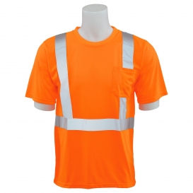 ERB by Delta Plus 9601S Type R Class 2 Short Sleeve Safety Shirt - Orange