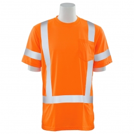 ERB by Delta Plus 9801S Type R Class 3 Short Sleeve Safety Shirt - Orange