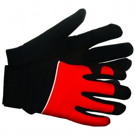 ERB M100 Mechanics Work Gloves - Red