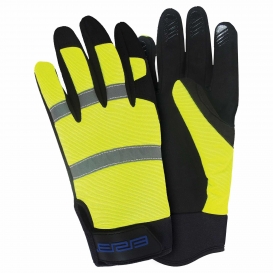 ERB by Delta Plus M200 High Visibility Mechanics Work Gloves