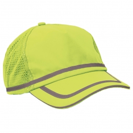ERB by Delta Plus S108 Reflective Ball Cap - Yellow/Lime