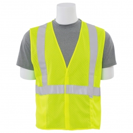 ERB by Delta Plus S15 Type R Class 2 Mesh Safety Vest - Yellow/Lime