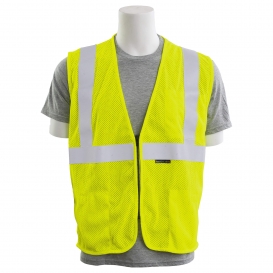 ERB by Delta Plus IFR152Z Type R Class 2 Inherently FR Mesh Safety Vest - Yellow/Lime