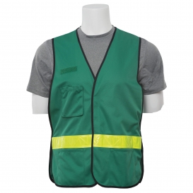 ERB by Delta Plus S179 Non-ANSI Solid Safety Vest - Green