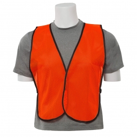 ERB by Delta Plus S18 Non-ANSI Plain Mesh Safety Vest - Orange