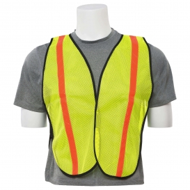 ERB by Delta Plus S18R Non-ANSI Reflective Mesh Safety Vest - Yellow/Lime