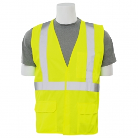 ERB by Delta Plus S190 Type R Class 2 Self Extinguishing Safety Vest - Yellow/Lime