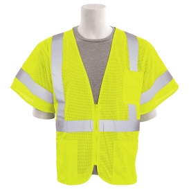ERB by Delta Plus S6633P Type R Class 3 Mesh Safety Vest - Yellow/Lime