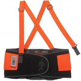 Ergodyne ProFlex 100HV Economy Hi-Vis Spandex Back Support
