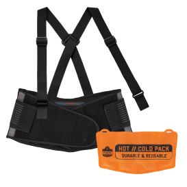 Ergodyne ProFlex 1675 Back Support Brace with Cooling/Warming Pack