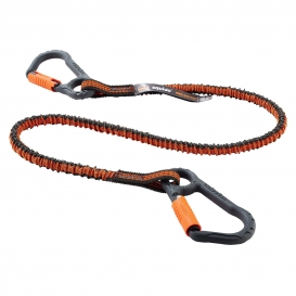 Ergodyne Squids 3117F(x) Dual Composite Carabiner Tool Lanyard - Gray