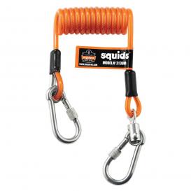 Ergodyne Squids 3130M Coiled Cable Lanyard - 5 lb Weight Rating