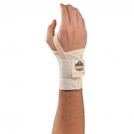 Ergodyne ProFlex 4000 Single Strap Wrist Support - Left Hand - Tan