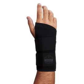 Ergodyne ProFlex 4015R Wrist Brace Support - Double Strap - Right Hand - Black