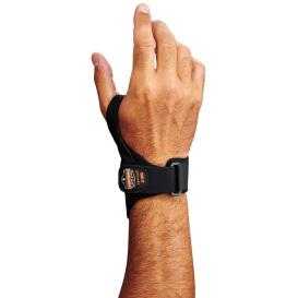 Ergodyne ProFlex 4020 Lightweight Wrist Support - Left Hand - Black