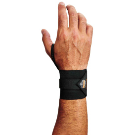 Ergodyne ProFlex 420 Wrist Wrap with Thumb Loop - Black
