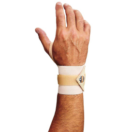 Ergodyne ProFlex 420 Wrist Wrap with Thumb Loop - Tan