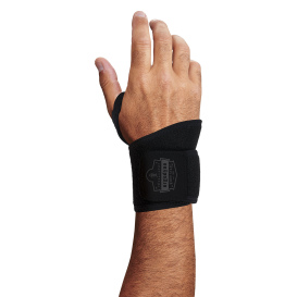 Ergodyne ProFlex 425 Neoprene Wrist Wrap Support - Thumb Loop - Black