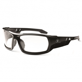Ergodyne Odin 50000 Safety Glasses - Black Frame - Clear Lens