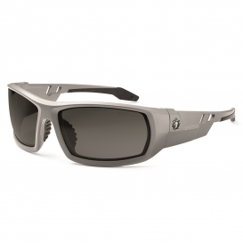 Ergodyne Odin 50131 Safety Glasses - Matte Gray Frame - Smoke Polarized Lens